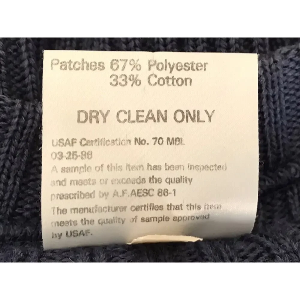 Vintage Brigade Quartermasters Men's Size 42 The Woolly Pully Sweater Pure Wool